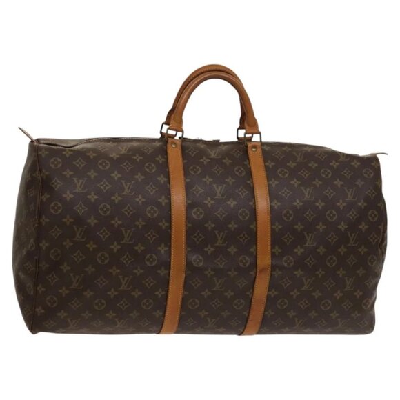 LOUIS VUITTON Monogram Keepall 60 Boston Bag - Picture 1 of 16
